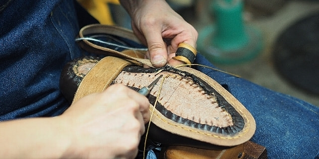 ハンドソーンウエルト製法 靴工房ハンザワ